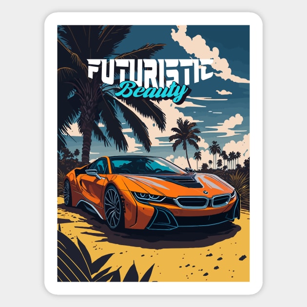 Futuristic Beauty Sticker by By_Russso